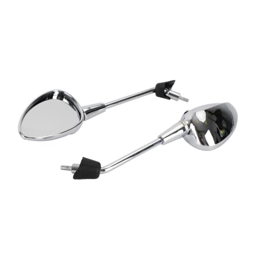 Espejo retrovisor de doble cara cromado para renovación estética de scooter Sprint