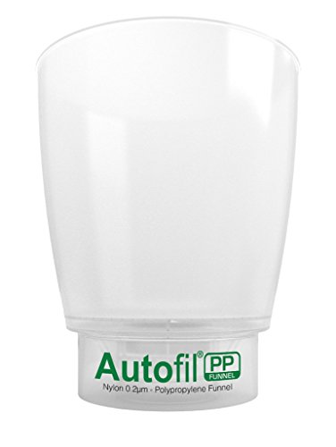 Autofil PP - Disposable Vacuum Bottle Top Filters for Solvent Filtration, with 0.2um Sterilizing PES Membrane, 1L (1000mL), GL45 Thread, Polypropylene Housing, Non-Sterile, (Pack of 12) #1