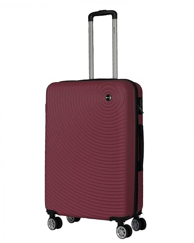 Valise cercle rouge foncé Bergs Circle pour des vacances sans stress