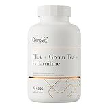 OstroVit CLA + Green Tea + L-Carnitine (90 Caps) Unflavoured