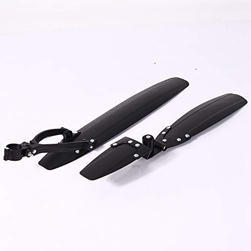 Bloepum 2 PCS Road Bike Set Mudguard for Bicycle Bike Wings Mud Guard Front/Rear Fenders 20-26 Inches