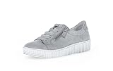 Gabor Damen Low-Top Sneaker, Frauen Halbschuhe,Wechselfußbett,Best Fitting,Low-top,Women's,Woman,Lady,Ladies,lightgrey (Weiss),40 EU / 6.5 UK