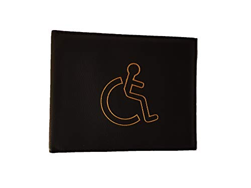 London Heritage - Funda de piel sintética para tarjeta de identificación, diseño de Londres, color negro