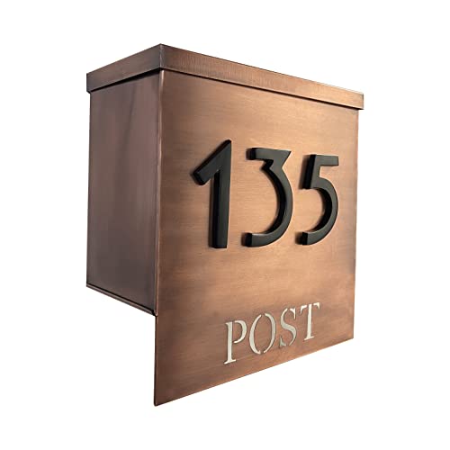 Nach Magnetic House Address Number For Outside Or Inside, Home Address Number For Mailbox, Garage Door, Front Door, Black Aluminum, 4 Inch, Number 1, Maximum Rust Protection, Hh-4Mag-Blk-1 #TOP3