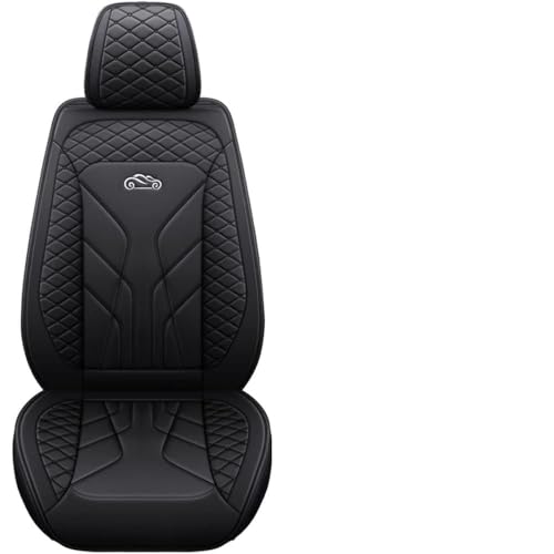 Housses de siège de voiture pour Fiat 500L universelles noir complet