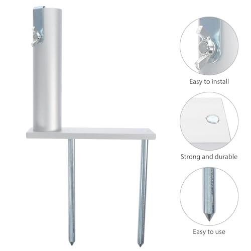 Anclaje de sombrilla para playa y patio con soporte ligero de aluminio 4