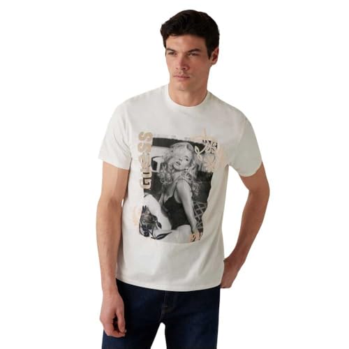T-shirt Guess homme manches courtes adieu aux vêtements ternes Movie Girl