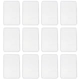 Toyvian Caja Transparente para Cartas de Póker, Estuche Rectangular de Plástico, 12 Unidades, Almacenamiento Compacto para Proteger y Organizar Cartas de Juego, Portátil y Ligero,