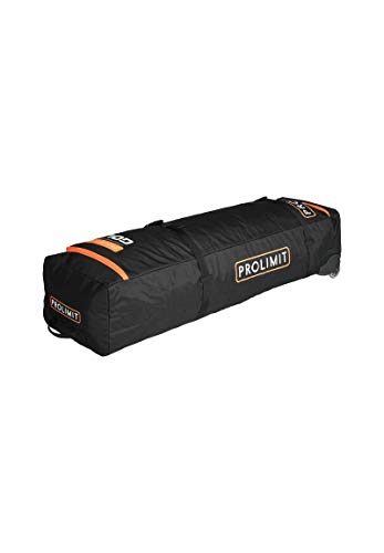 Prolimit Kitesurf Golf Travel Light Board Bag - Negro Naranja - Ligero - Unisex - Fácil Bucle de Almacenamiento