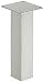 Produktbild Gedotec Tresenfuß Design Barkonsole Edelstahl Konsole gerade eckig | Thekenfuß Alu Edelstahl-Optik | Höhe: 170 mm | Bar-Stütze Aluminium massiv | MADE IN GERMANY | 1 Stück - Baraufbau-Konsole Küche