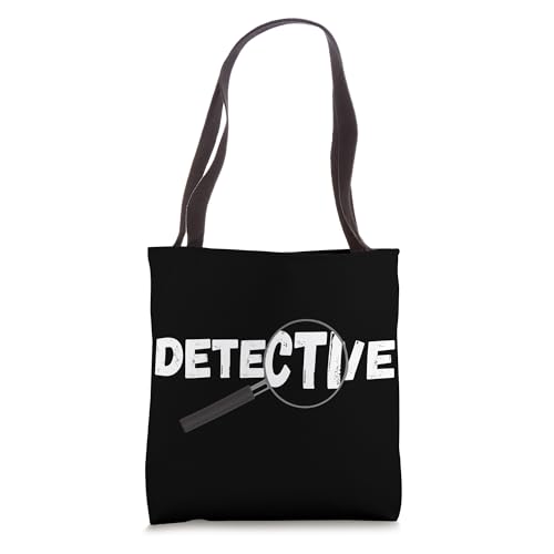 Detective Spying Magnifier Secret Identity Undercover Tote Bag