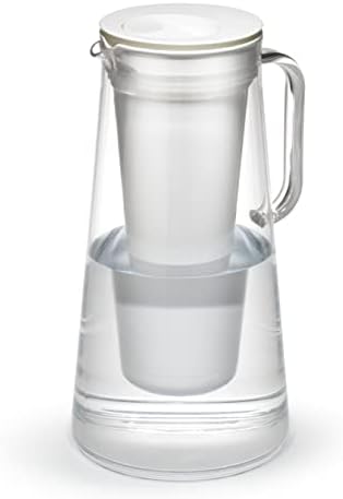 LifeStraw Home BPA-Free Water Filter Pitcher, 10-Cup, White