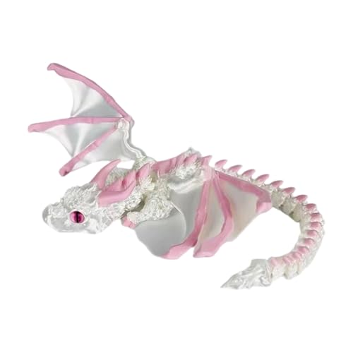 Navna Figura de dragón de cuerno grande impresa en 3D, decoración creativa para el hogar, decoración de regalo, múltiples usos, dragón de cuerno grande