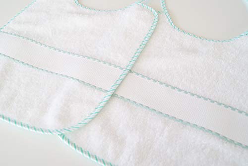 Interbaby Set de 12 Bavoirs en Point de Croix 20 x 25 1 Unité – vue 3