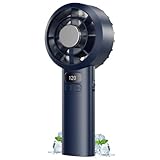 【Autonomie de 7h】Ce mini ventilateur de table intègre une batterie de 3000 mAh offrant jusqu'à 7 heures d'autonomie en vitesse 1, suffisante pour une utilisation prolongée dans de multiples situations. Il prend en charge la charge rapide Type-C en 2,5 heures et est compatible avec divers appareils de charge, vous permettant de le recharger rapidement même pendant de courts instants.