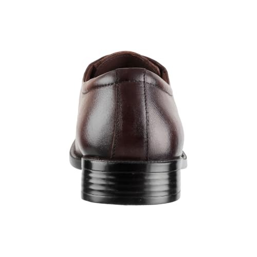 Image of Metro Men Leather Flat Shoes (19-5537)