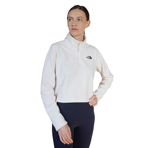 THE NORTH FACE 100 Glacier Chaqueta, Gardenia White, Extra-Large para Mujer