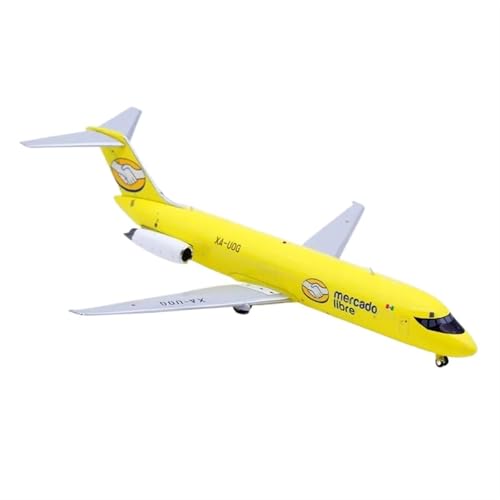 Modelo de avión de Metal para Mercado Libre Mcdonnell Douglas DC-9-30F Diecast Modelo De Avión A Escala 1:200 Modelo De Avión A Reacción XA-UOG Single Plane