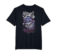 Concert Tour Merchandise design. Official Ghost Merchandise Ghost T-Shirts for Men, Women, Boys, and Girls; Ghost Apparel; Ghost Hoodies; Ghost Shirts for Adults and Kids Lightweight, Classic fit, Double-needle sleeve and bottom hem