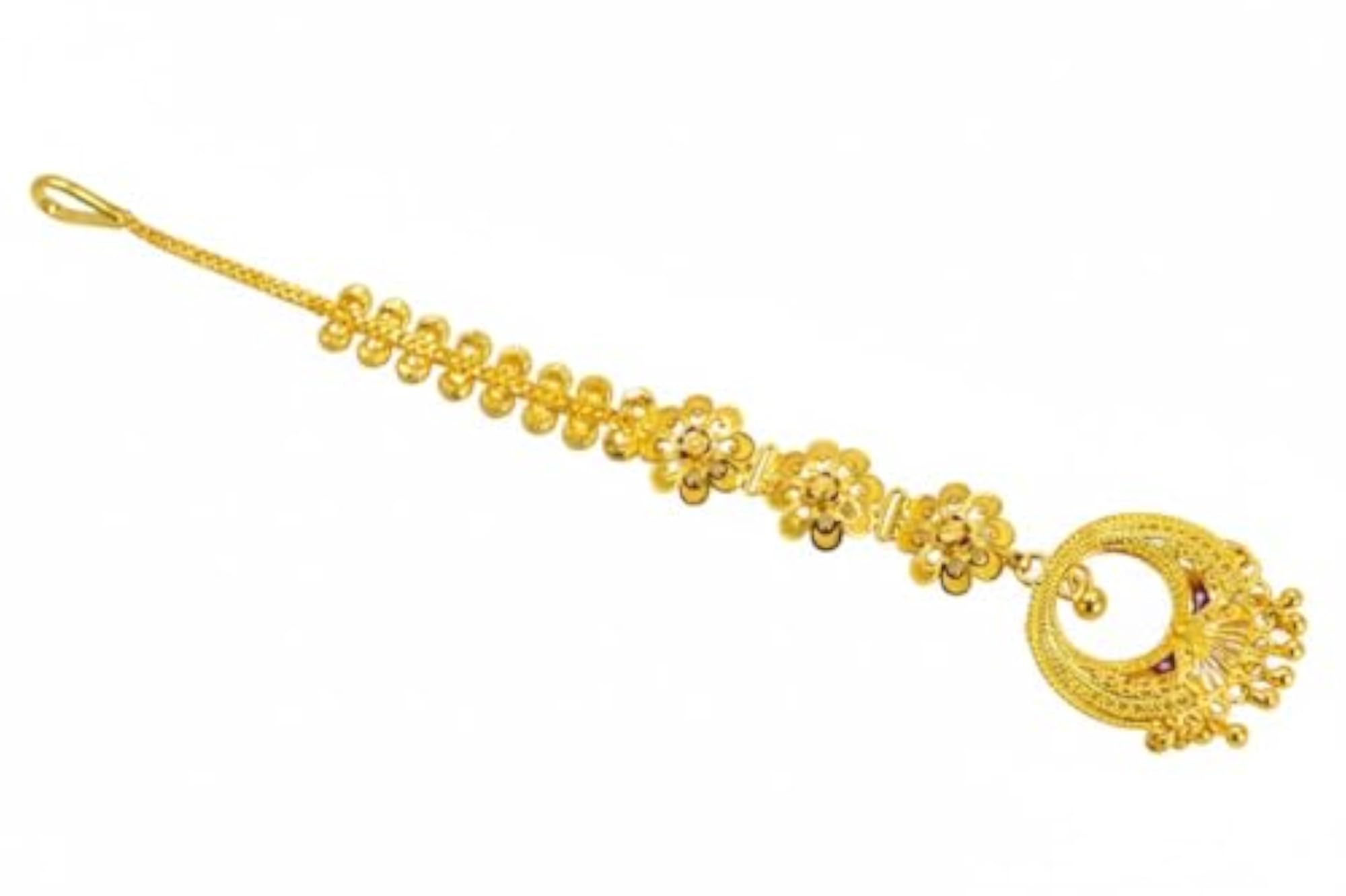 Adjustable Forming Mang Tikka for Women, Ethnic Accessory
