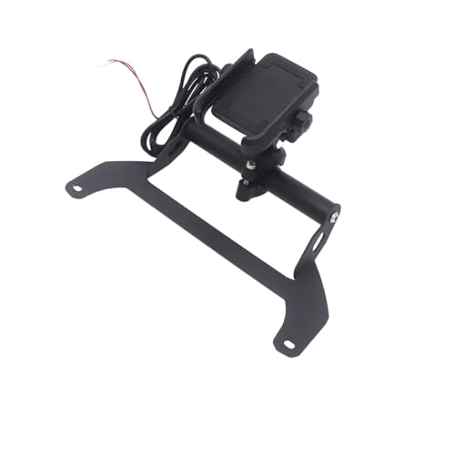 Plaque téléphone Moto ADV150 pour fixer votre écran sans vibration et recharger via USB