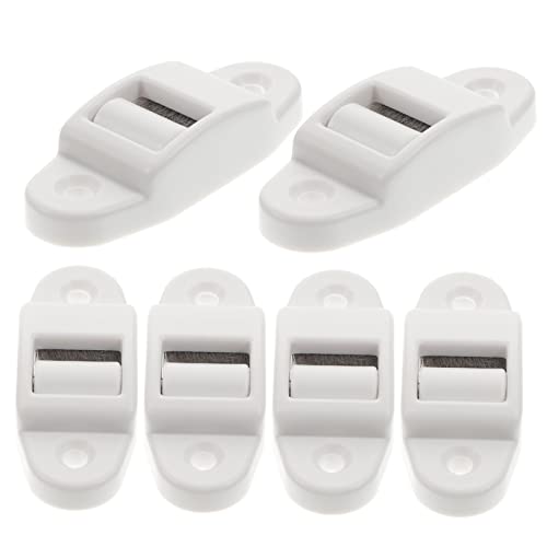 Angoily 24pcs Belt Guide Roller Dust Collector Brush Strap Cleaner for Shutter Curtains Energy-Saving to Reduce Friction and Extend Service Life