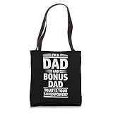 I'm a dad and bonus dad what is your supower? bonus dad Tote Bag