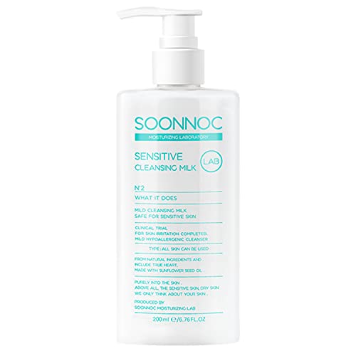 SOONNOC Sensitive Cleansing milk 200ml