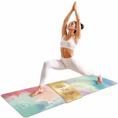 Tapis de Yoga Antidérapant en Caoutchuk Naturel | Surface en Micr...