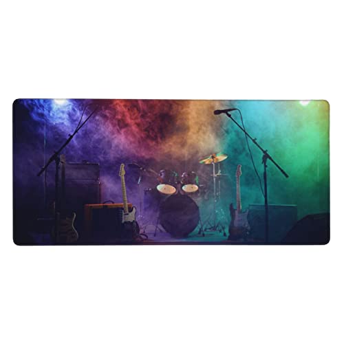 Tapis de souris de jeu imprimé Rock Band pour le bureau et la maison