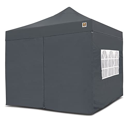 Gorilla Gazebo ® Pop Up 3x3m Heavy Duty Waterproof Commercial Grade Market Stall 4 Side Panels Leg Weights Pegs and Wheeled Carrybag - Image 3
