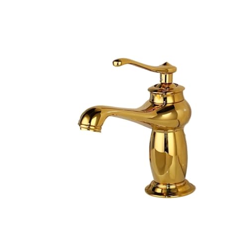 Robinet de lavabo vintage pour une salle de bain ambiance Feng Shui