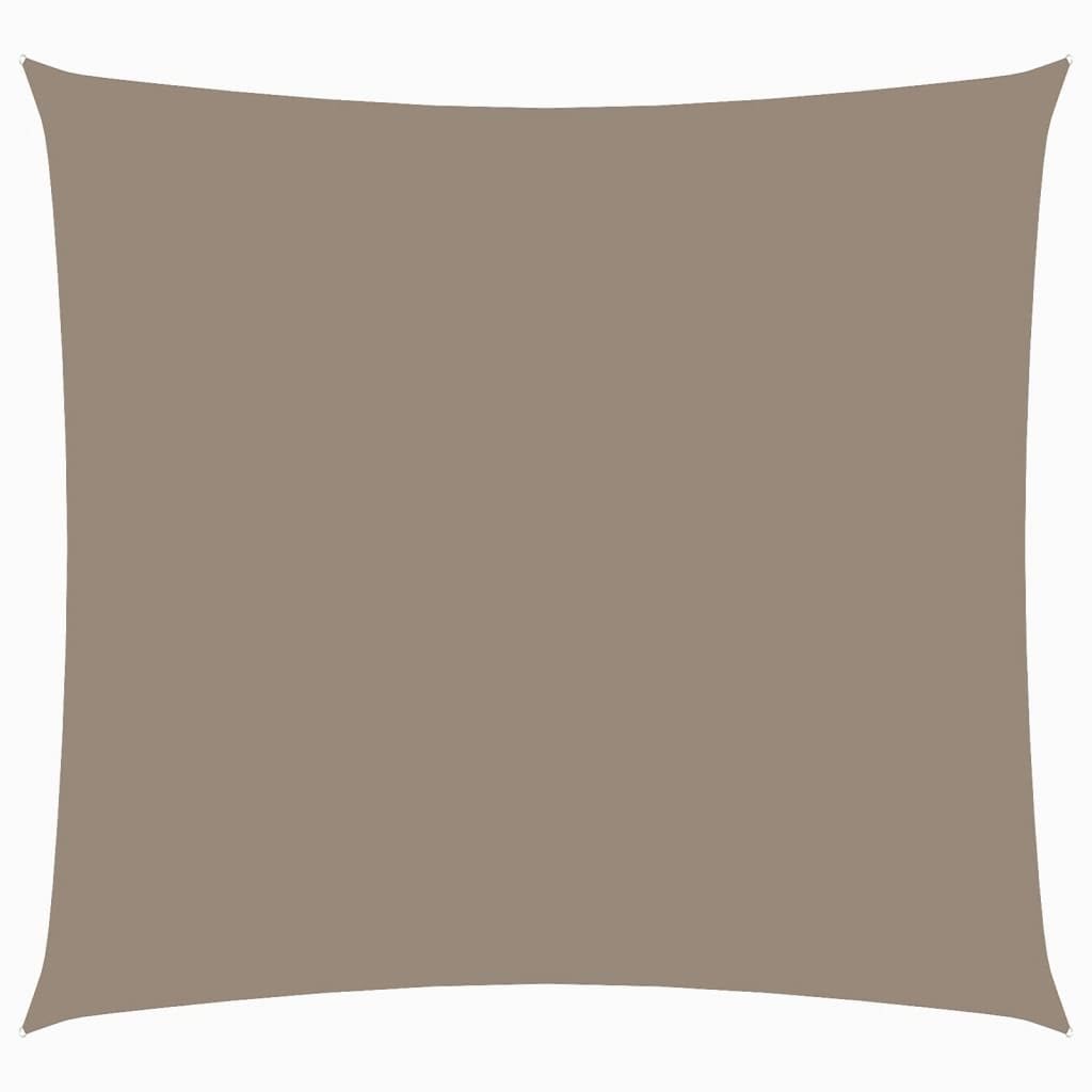 Voile d'ombrage carrée en tissu Oxford PU haute résistance 4.5m