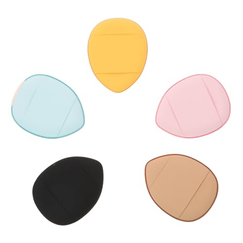 FOYTOKI 1Set Mini Makeup Finger Cosmetic Cushions for Loose Powder Application Hydrophilic Material for Easy Use and Powder Savings for Zone Makeup