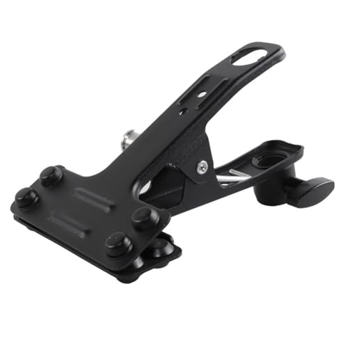 Kliplinc 1 PCS Clip Hintergrundst¨¹tzenklemme mit Schutz?rmel Metall-Fotostudio Hintergrundhalterung Halterung Fotografie Zubeh?r