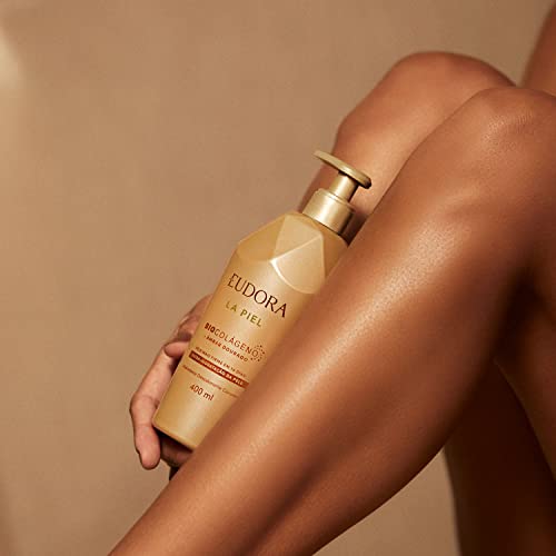 Eudora La Piel Âmbar Dourado Hidratante Desodorante 400ml