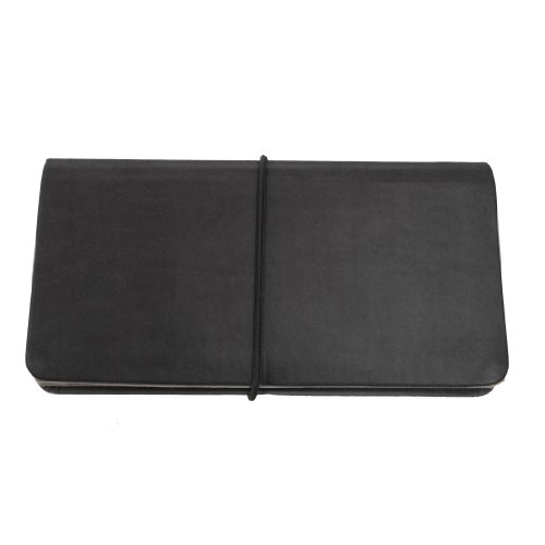 Organiseur de reçus PAVO DF073 BK noir au design minimaliste