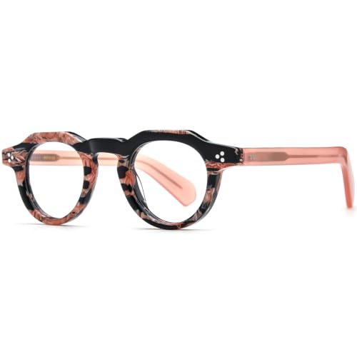 Image of HEPIDEM Acetate Glasses Frame Men Women Square Eyeglasses Optical Spectacles MZEPH