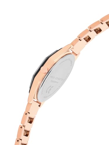 Image of French Connection Ascend Rose Gold Rectangle Dial Womens Analogue Watch FCN090BRGM