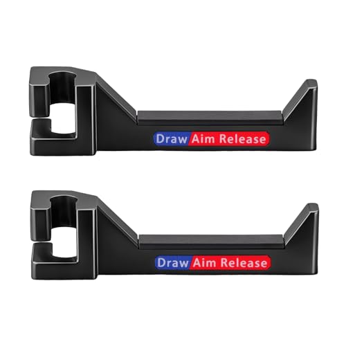 Jiduozw Bow Hanger for Truck;High-Strength Arrow Hooks; Suitable for Various Trucks SUVs and Cars; simplifies the Transport of Compound Bows2PC