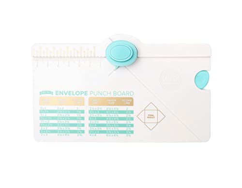 We R Memory Keepers 0633356605416 Board Punch Board & Punch-Mini Envelope (2 Piece), 18.8 X 3 X 15 Cm #TOP9