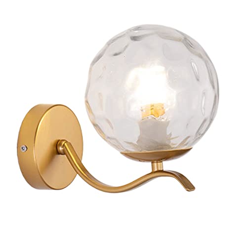 CHUNGYANG Aplique de pared de estilo americano, lámpara de pared moderna para dormitorio, sala de estar, fondo de pared, luz de lujo, decoración de pasillo de escalera, iluminación de pared, para