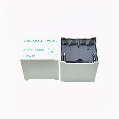 Relais 12V CC 510-P-2A-C 6 broches 35A pour circuit imprimé
