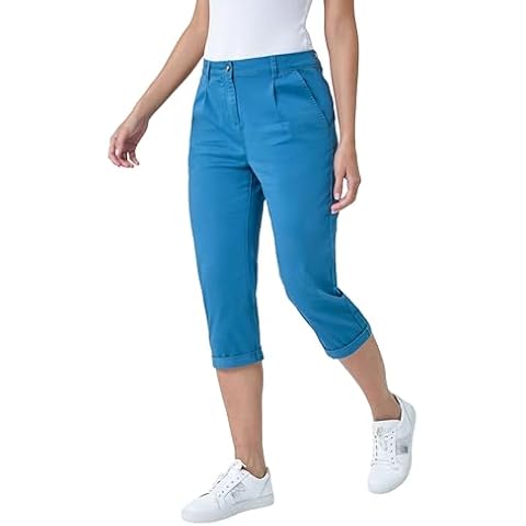 Roman Cotton Blend Cropped Chino Trousers Cover