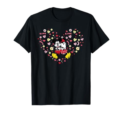 T-shirt Mickey Valentine's Day idéal pour un look de couple à Disneyland