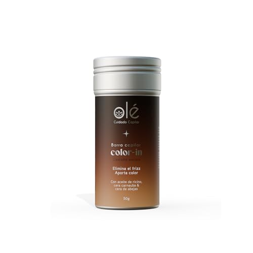 Barra de cera fijadora color castaño oscuro anti-frizz miniatura 1