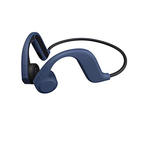 Auriculares de conducci�n �sea Blueooth, 8G MP3 Player Auriculares de conducci�n �sea IP55 impermeables (azul)