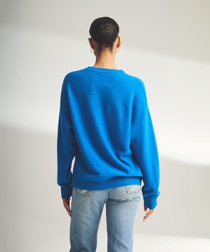 Image of NAADAM Women's Lightweight Reversible Cashmere Crewneck Sweater