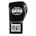 Title Boxing Pro Mex Professional Edge Lace Training/Sparring Boxing Gloves (Black, 18 oz)