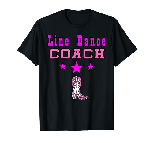 Line Dance Coach Trainer Mädchen T-Shirt